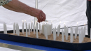 Lighting candles of Remembrance 