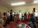 The Strummers lead in 'You'll never walk alone'